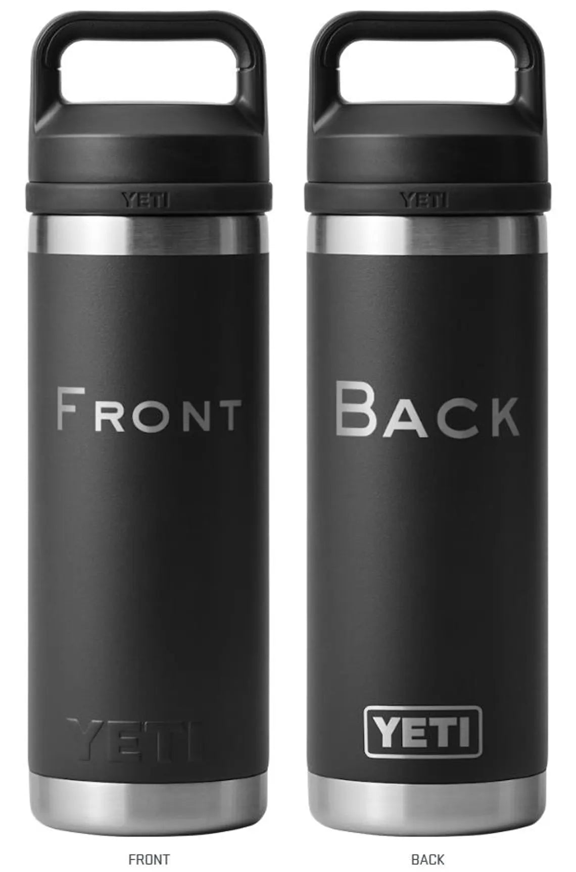 Custom Laser Engraved Logo on YETI