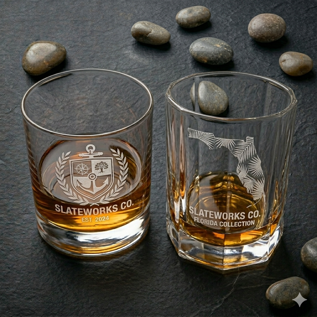 Whiskey Glass Pair