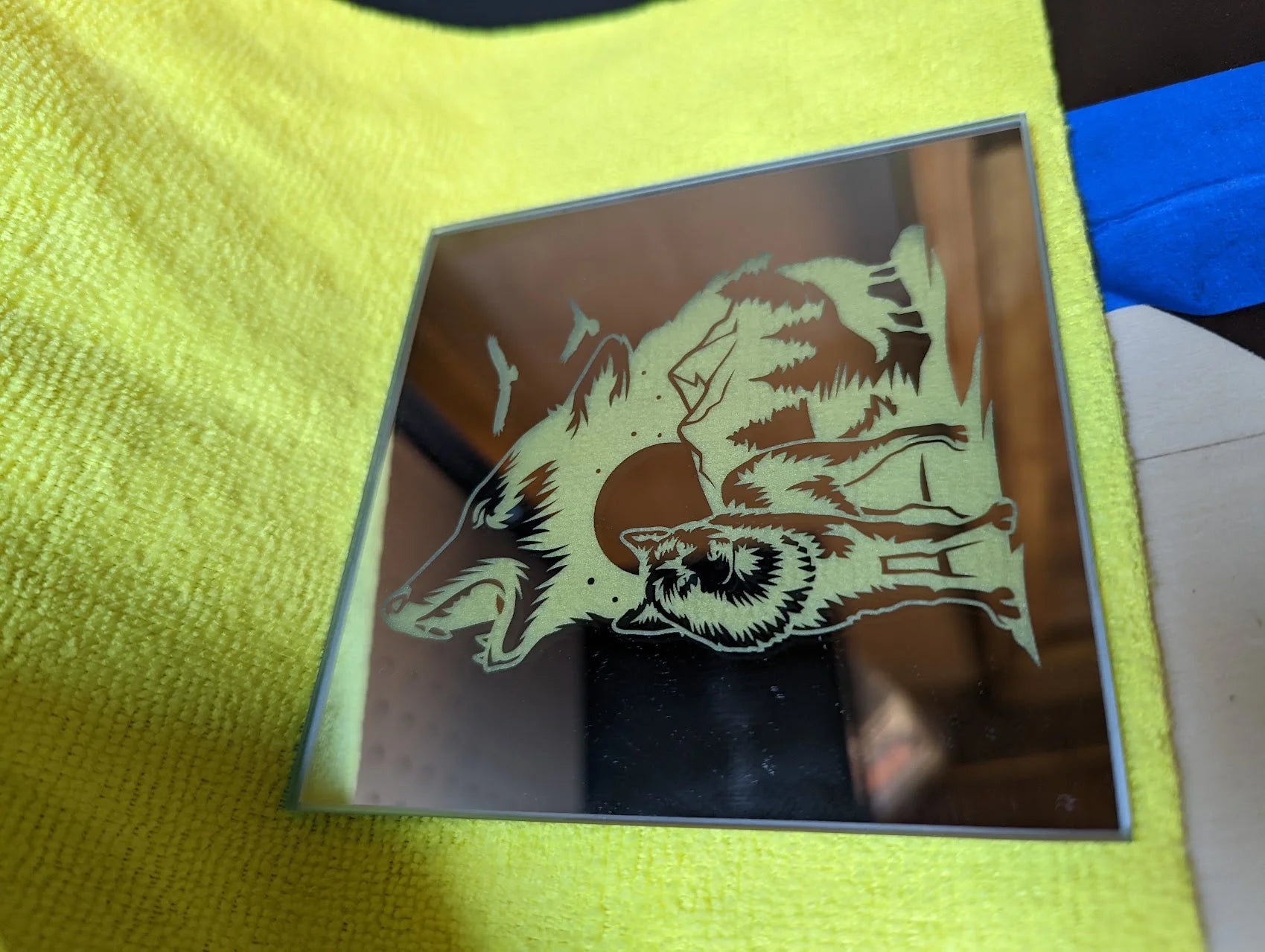 BusyBeem engraving
